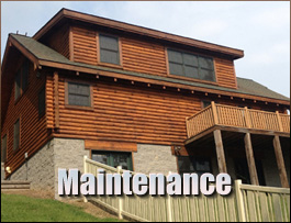  Mcconnelsville, Ohio Log Home Maintenance
